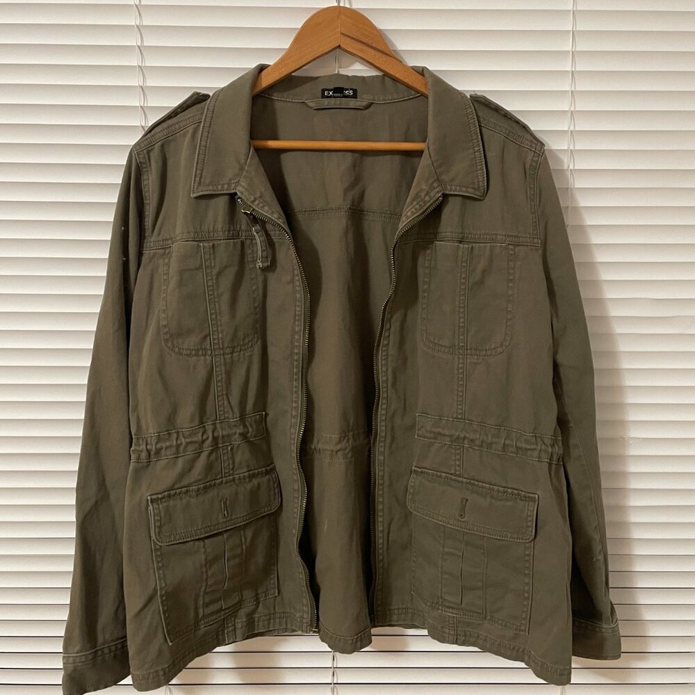 Green Oversized Jacket